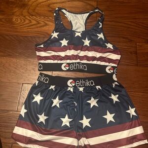 Ethika Star-Spangled Athletic Set